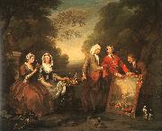 William Hogarth The Fountaine Family France oil painting reproduction